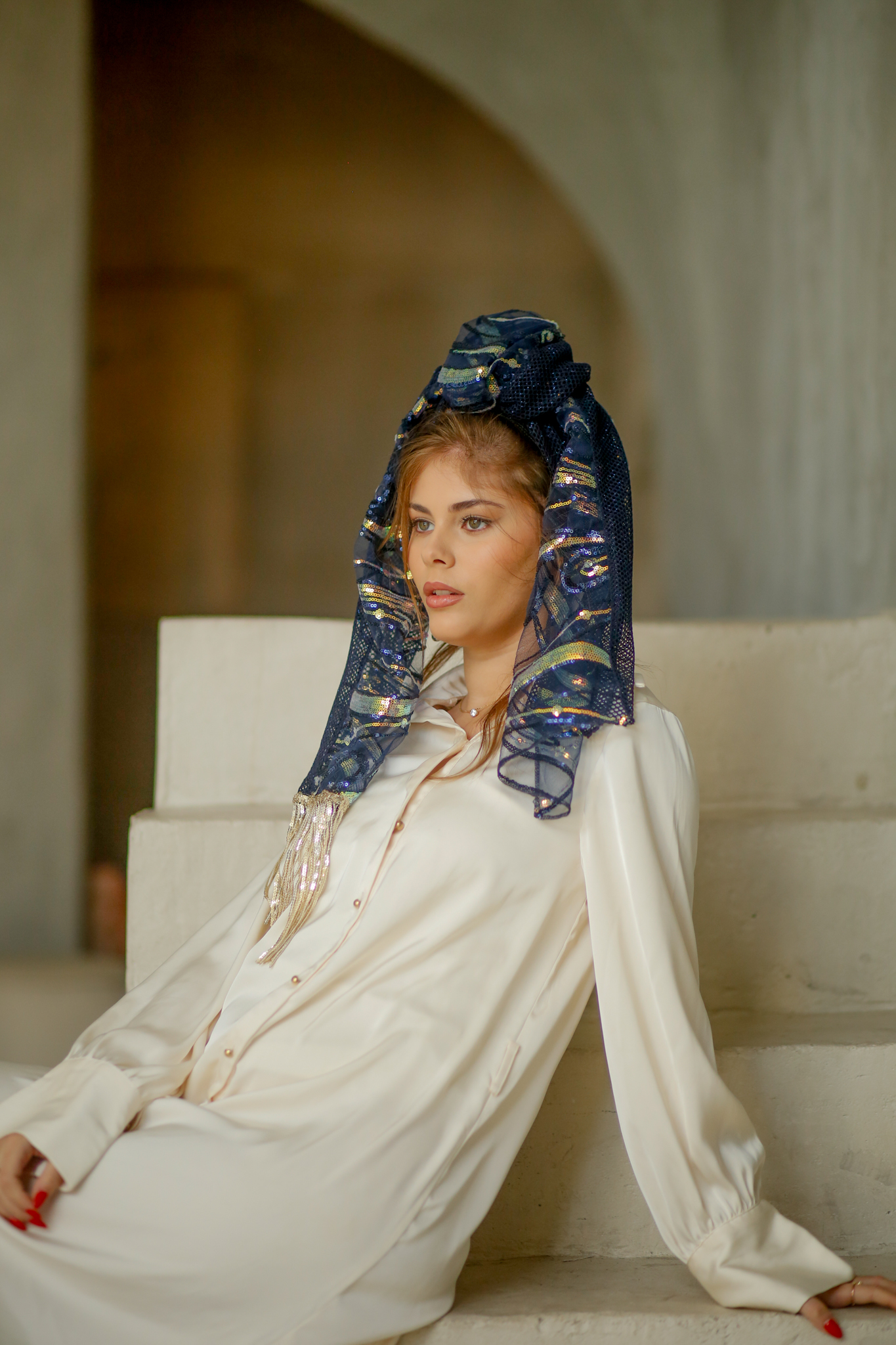 _IKI9616 מטפחת דגם אופק – תמונה 1